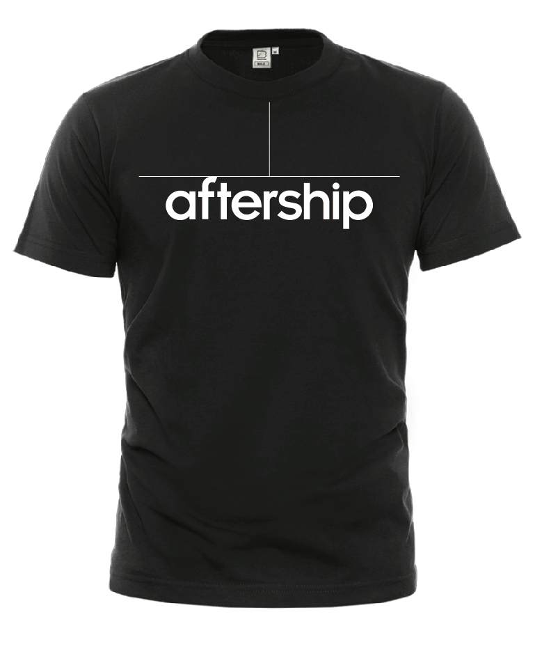 AfterShip Short Tee Black