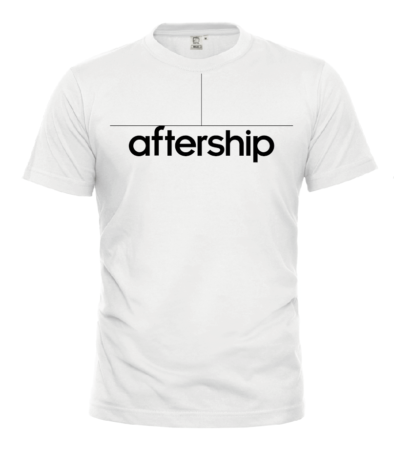 AfterShip Short Tee White